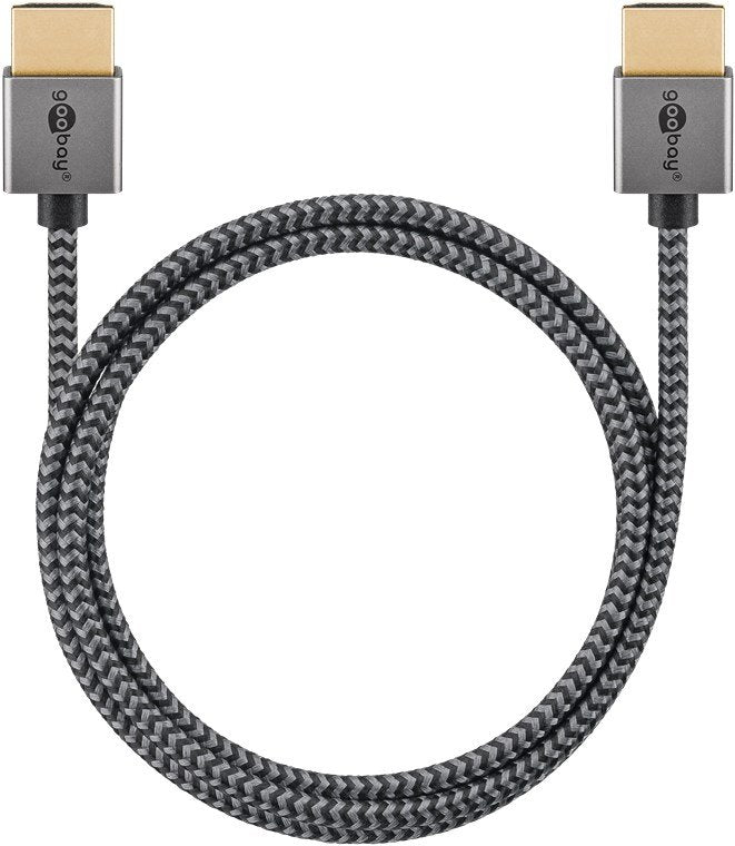 Goobay Cable 75753 HDMI 2M HDMI Type a Standard Grey