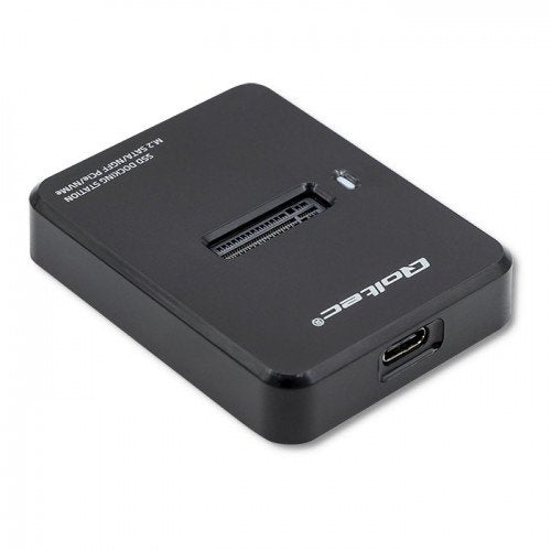Qoltec 50313 Docking Station SSD M.2 SATA PCIE Ngff NVMe USB 3.1