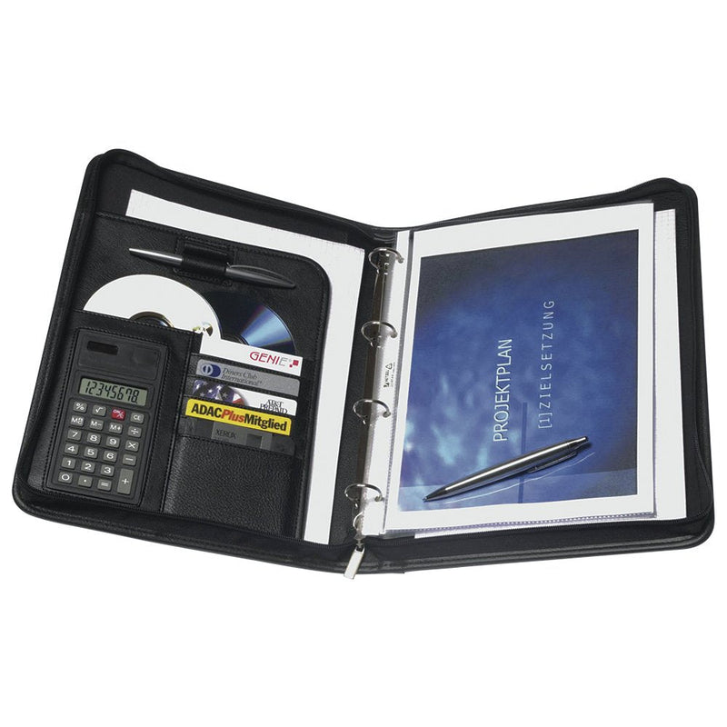 Genie 10742 Organiser Personal Imitación Leather Black