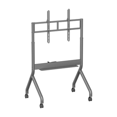 Aisens Stand Floor Eco With Wheel Manivela And Tray Screen Interactive/TV 90KG 50-90, Grey — image 1