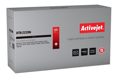 Activejet Toner Compatible Brother TN-2220 / TN-2010 - Supreme - 2600 Páginas - Black — image 1
