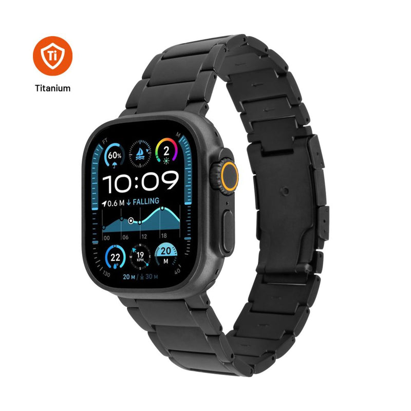 Strap Fixed Titanio Pro Apple Watch 44 45 46 49, Black