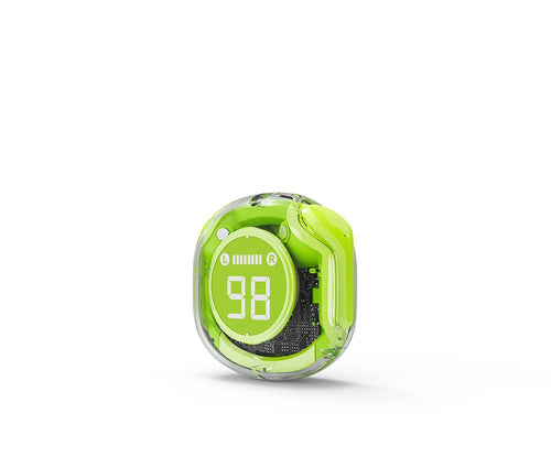 Headphones Bluetooth Tws Verdes With Indicador Battery LCD — image 1