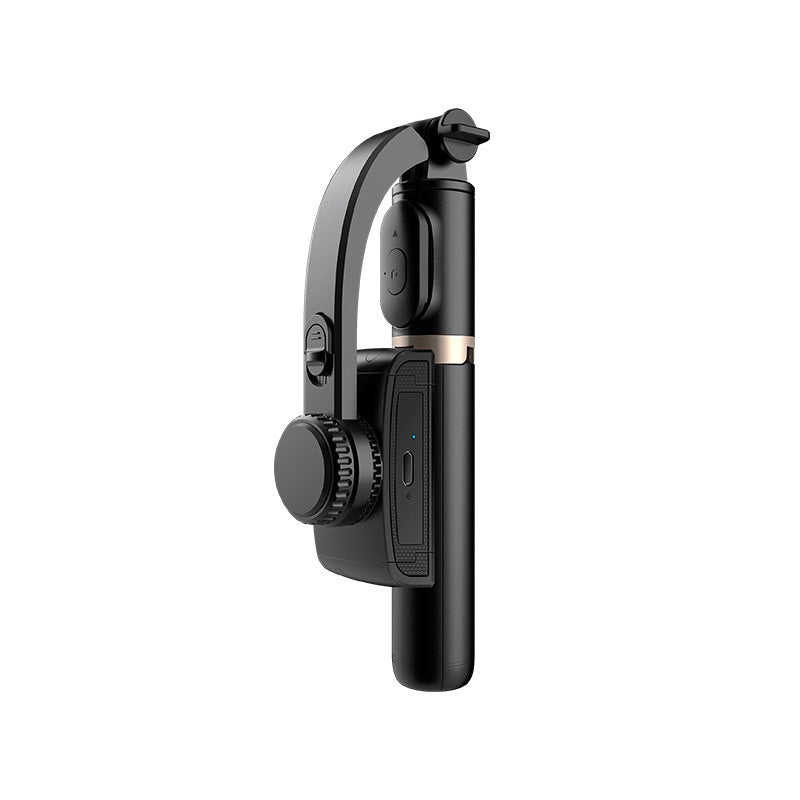 Handheld Gimbal Stabilizer With Dual Fill Lights Selfie Stick Single-Axis Stabilizer Smart Holder