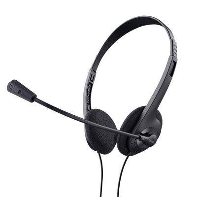 Trust Headphones Chat Headset 24659 With Microphone Jack 3.5 Black — image 1