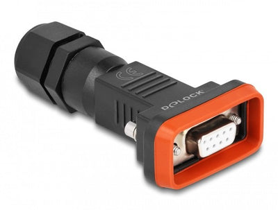 Delock D-sub 9 Pin Female With Box IP67 Wasserfest — image 1