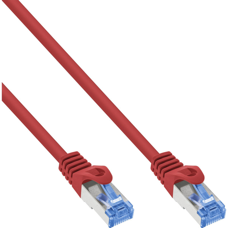 Inline® Patch Cable CAT.6A, S/FTP, Tpe (lszh), Cca, Red 10M