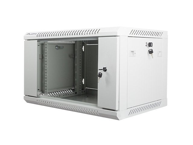 Lanberg Cabinet Rack 19 Assembly Wall 6U / 600X450 Autoarmas (paquete Flat Grey