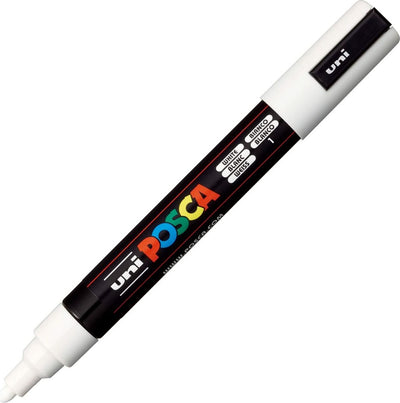 Posca Marcador PC-5M No Permanente Punta Forma Bala 1,8 - 2,5MM White — image 1