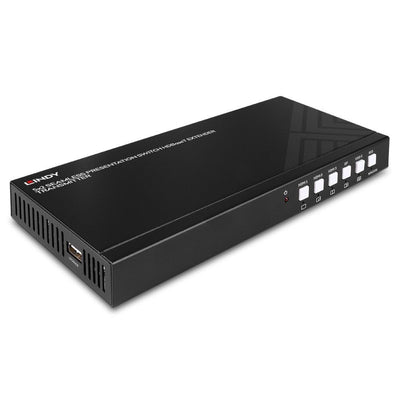 Lindy 38338 Extensor Audio/Video Transmisor Signals Av HDMI DP Typ-c Inegro — image 1