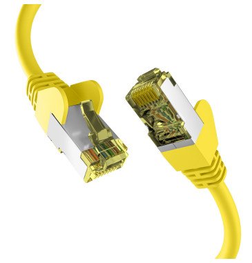 Efb CAT.6A Yellow Network Cable 1M S FTP Pimf