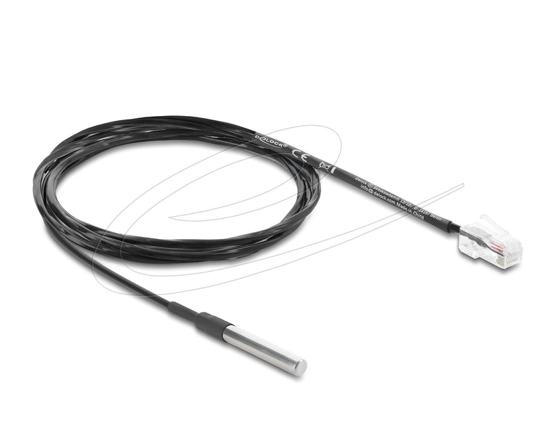 Delock Temperaturfühler-cable With RJ45 Plug DS18B20 1M