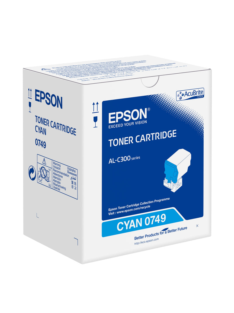 Epson Genuine Toner Cyan Epson AL-C300, Aculaser C3000, Workforce AL-C300