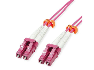 Value Lwl-cable 50 125M OM4, Lc Lc, Low-loss-stecker, Violett, 7M — image 1