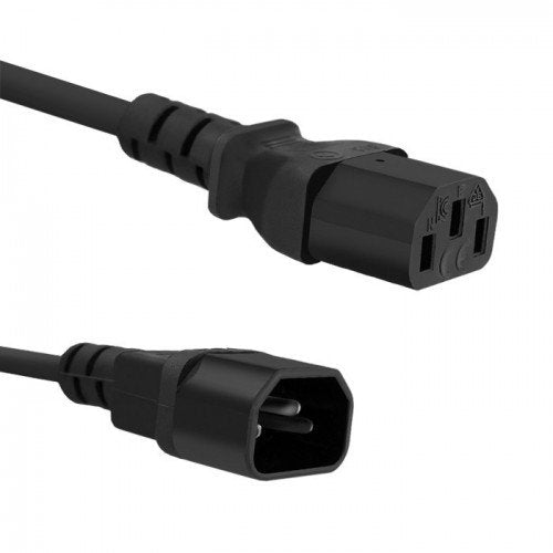 Qoltec 53899 AC Cable Power UPS C13 C14 5M