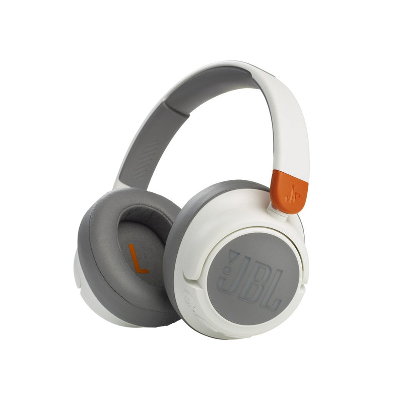 Jbl Jr 460 Nc – Over-ear Headphones With Noise-cancelling Kinder In White