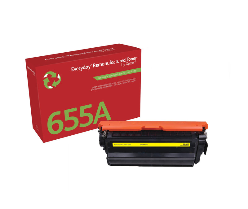 Xerox Everyday Toner In Yellow HP 655A (CF452A), Wiederaufbereitet