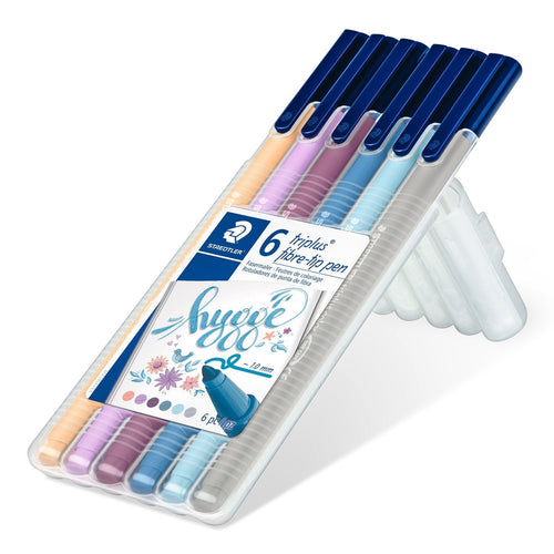 Staedtler Marker Triplus Colour 323 C/Surtidos Suaves Case 6U- — image 1