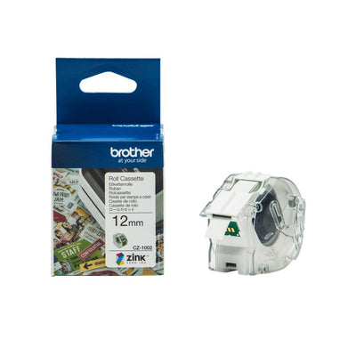 Brother CZ-1002,ROLLO (1,2CM X 5M) 1 Bobina(s) Label Continua, Brother VC-500W — image 1