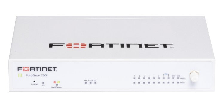 Fortinet Fortigate 71G 10X Ge RJ45 Ports (7X Internal Ports, 2x WAN Ports, 1X Dmz Port) 64GB SSD