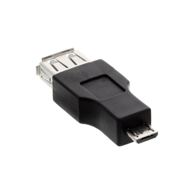 Inline Adapter Micro USB Otg Micro-b Male a USB a Female — image 1