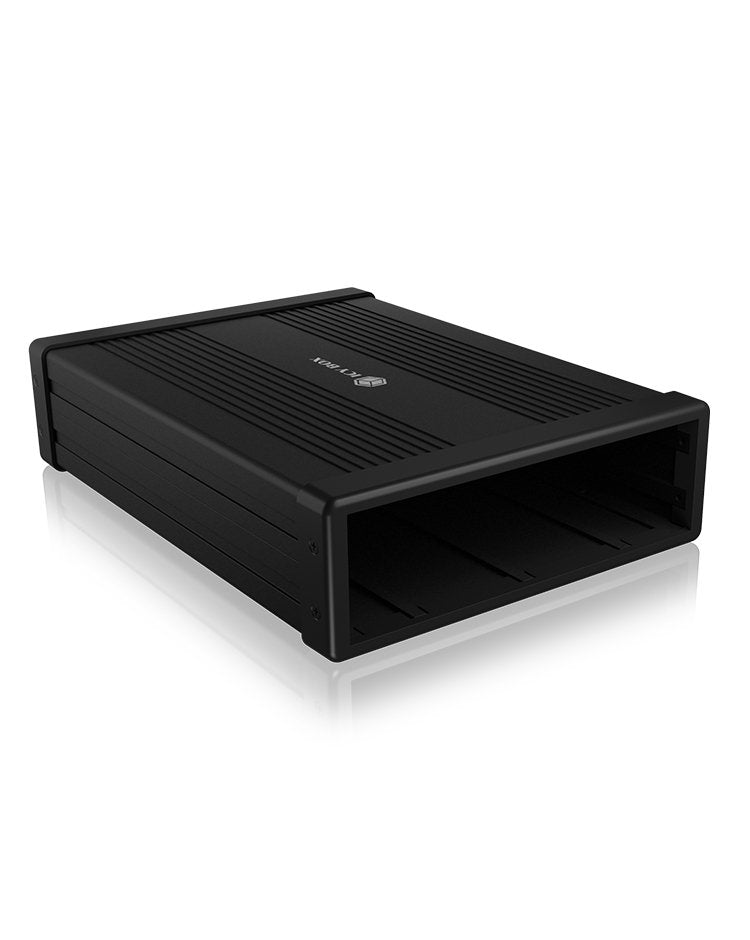 Icy Box External Enclosure 5,25'' SATA IB-525-U3,USB 3.2 Type-c/a, Black