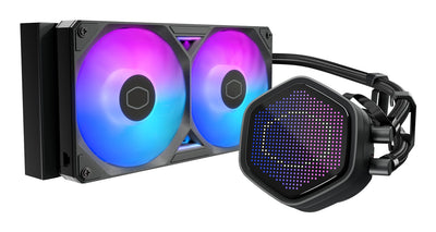 Refrigerador Liquido CPU Cooler Mamer Wak Mamerliquid 240 Atmos Ii Pixel LCD — image 1