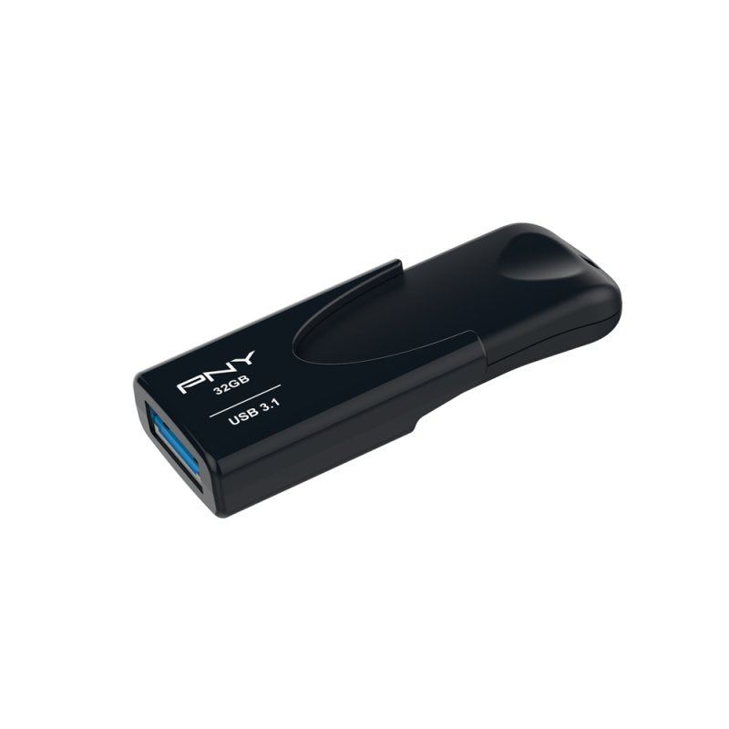 Pny USB Flash Drive 3.1 Attache 4 32GB Black FD32GATT431KK-EF