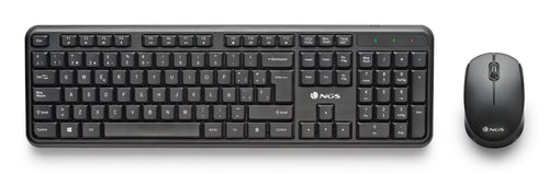 Ngs Kit Keyboard Wireless And Wireless Mouse 1200DPI - Italian - 12 Keys Multimedia - Indicadores LED - Colour — image 1