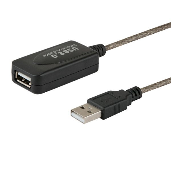 Savio Cable CL-76 USB 2.0 Type Am - USB 2.0 Type Af 5M Black