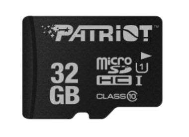 Patriot microSD 32GB Microsdhc Card Lx Series Uhs-i/Class 10