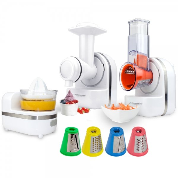 Esperanza EKM027 Grater Eléctrico White Plastic
