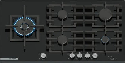 Bosch Serie 8 PRS9A6H40 Hobs Black Integrado 90CM Encimera Gas 5 Zona(s) — image 1