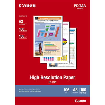 Canon Hr 101 Na 3, 100 Hojas 106G Paper — image 1