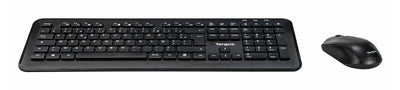 Targus Keyboard French + Mouse AKM610FR RF Wireless Azerty Black — image 1