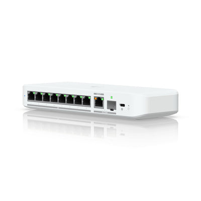 Ubiquiti Switch USW-FLEX-2.5G-8 8X 2,5G, Switch/Conmutador White — image 1