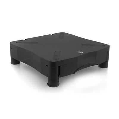 Ewent Elevador Stand Monitor EW1280 With Drawer Black Adjustable Height — image 1