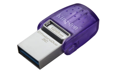 Kingston USB Flash Drive Datatraveler Microduo 3C 128GB USB 3.2 — image 1