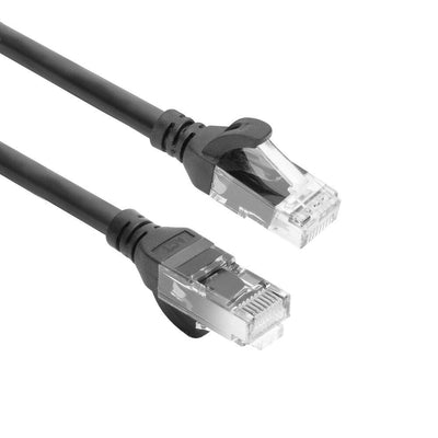 Black 5 Meters Tpe U UTP CAT.6A Ultra-flex Patch Cable Snagless With RJ45 Connectors — image 1