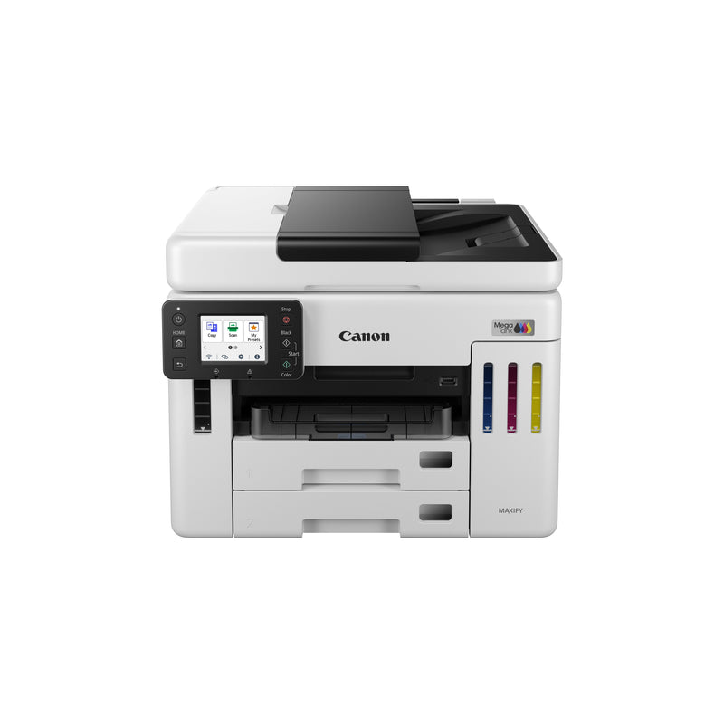 Canon Multifunción Rechargeable Maxify GX7150 Megatank Wi-Fi Dúplex Fax White