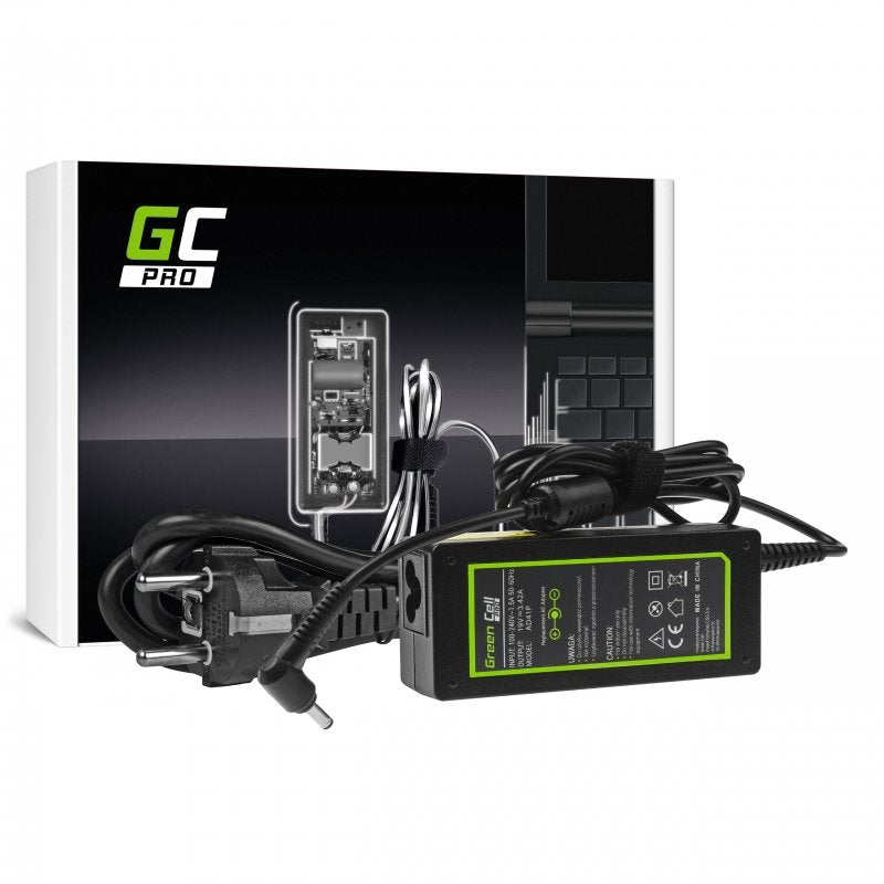 Charger Laptop Asus 19V 3.42A 4.0X1.35MM Greencell