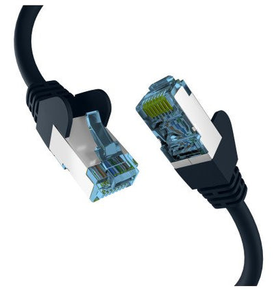 Efb RJ45 Network Cable With CAT.7 Rohcable Black 10M — image 1