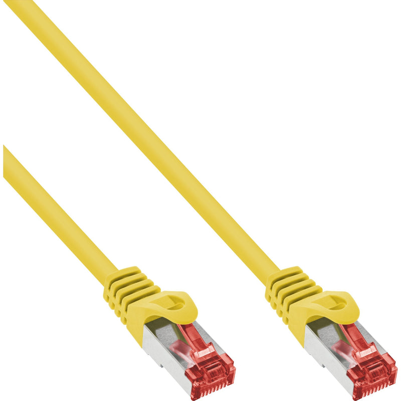 Inline Network Cable S/FTP Pimf CAT.6 250MHZ Cobre Libre Halógenos Yellow 10M