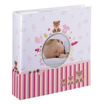 Hama Moni Album Foto And Protector Pink White 200 Hojas 10 X 15 — image 1