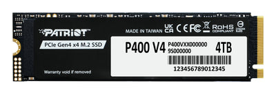 Patriot SSD 4TB P400 V4 6200/5200MB/S M.2 PCIE GEN4 X4 NVMe 2.0 — image 1