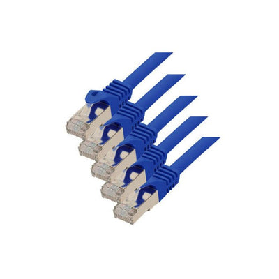 S/Conn Maximum Connectivity CAT.7 S/FTP 0.5M Network Cable Blue 0,5M CAT.7 S/FTP (s-STP) — image 1