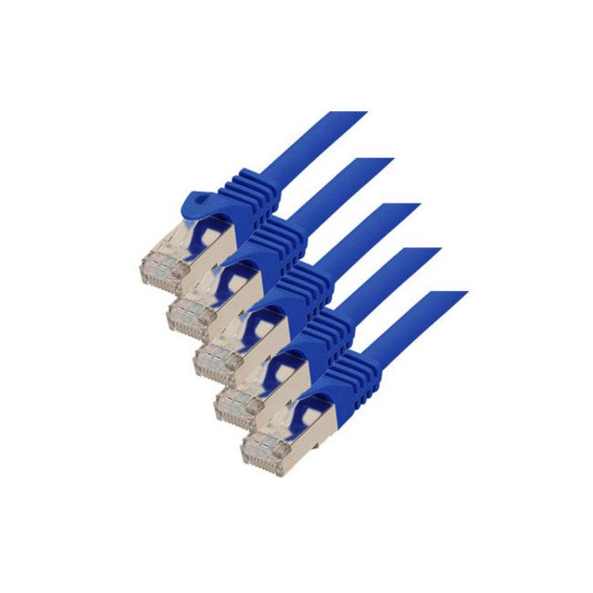S/Conn Maximum Connectivity CAT.7 S/FTP 0.5M Network Cable Blue 0,5M CAT.7 S/FTP (s-STP)
