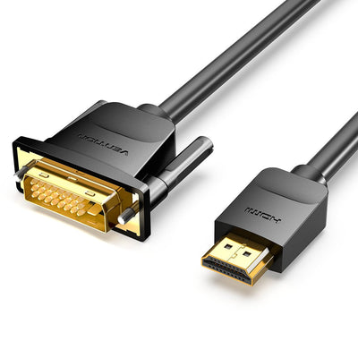 Vention Cable Converter Abfbf DVI Male HDMI Male 1M Black — image 1