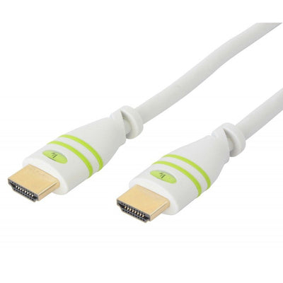 Techly 5.0M HDMI M/M HDMI Cable 5M HDMI Type a Standard White — image 1