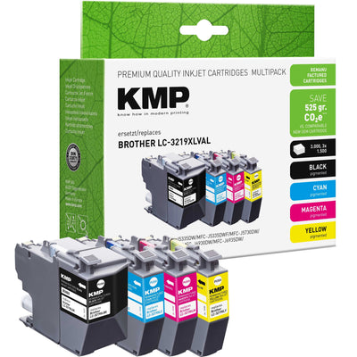 Kmp B58VX Promo Pack Bk/C/My/ And Comp. With Brother LC-3219VALDR — image 1